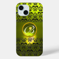 DAMASK GEM MONOGRAM Yellow