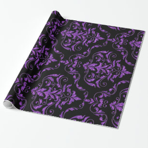 Damask Gothic Glint Geschenkpapier