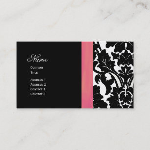 Damask Hoch ~ Visitenkarte