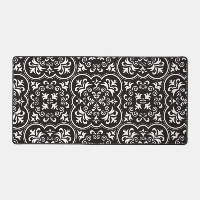 Damask Licorice Couleur Damask Design (Recto)