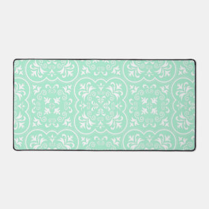 Damask Light Mint Green Designer couleur