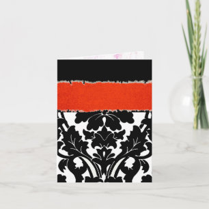 Damask me ~ Karte / Einladungen