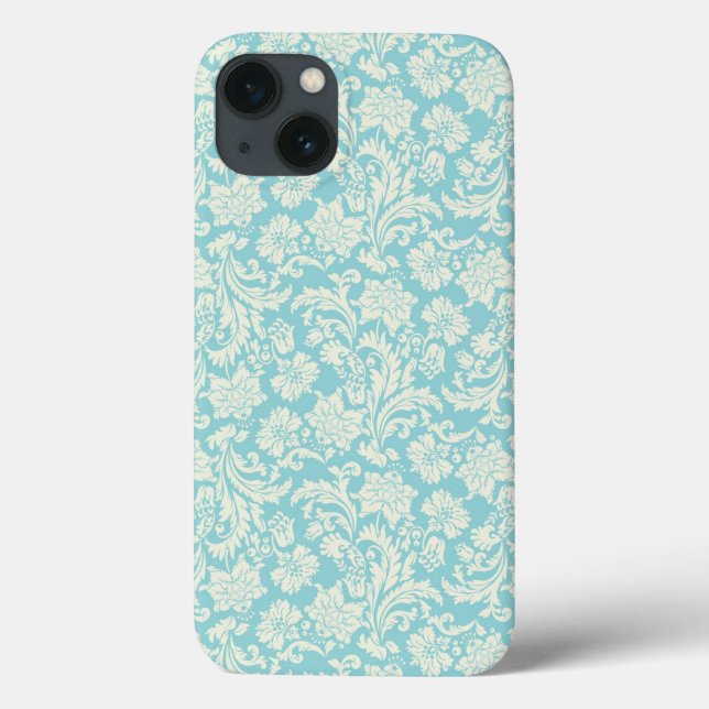 Damask Muster 3 Case-Mate iPhone Hülle (Rückseite)