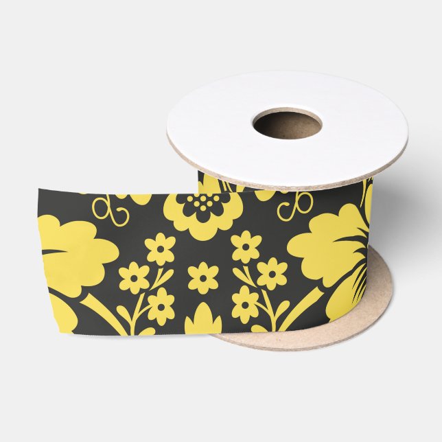 Damask Muster 3 Satinband (Spule)