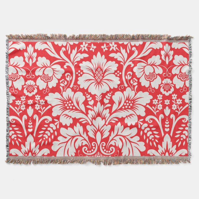 Damask Muster 6 Decke (Vorderseite)