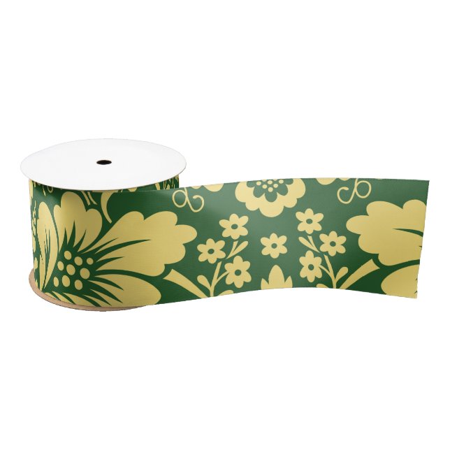 Damask Muster 8 Satinband (Spule)