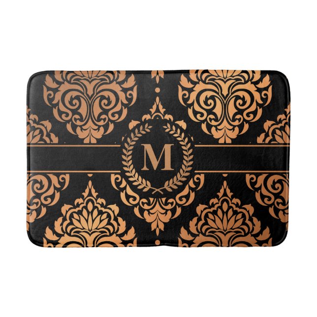 Damask Muster Badematte (Vorderseite)