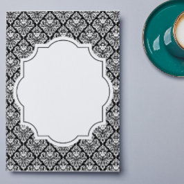 Damask Muster leer Einladung