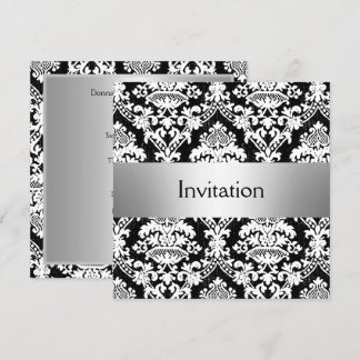 Damask-Party Einladung Save the Date