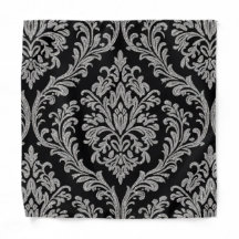 Damask Pattern Bandana