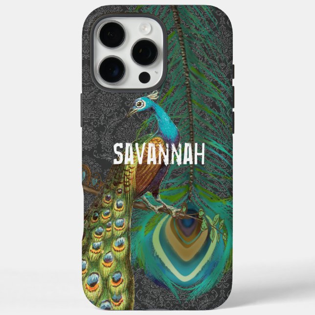 Damask Peacock & Fether Wählen Sie Farbe title_seo2 (Rückseite)