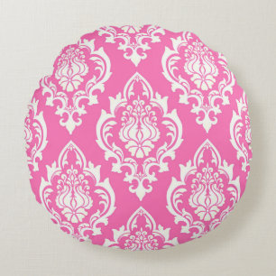 Damask Persian Pink Throw Kissen