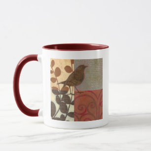 Damask Sparrow Tasse