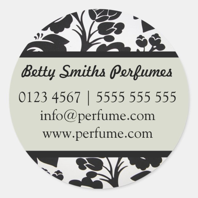 Damask Sticker (Vorderseite)
