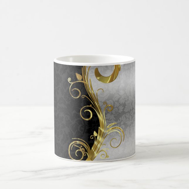 Damask & Swirl Kaffeetasse (Mittel)
