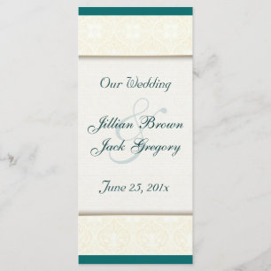 Damask White WEDING-Programm Programm