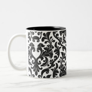 Damask Zweifarbige Tasse