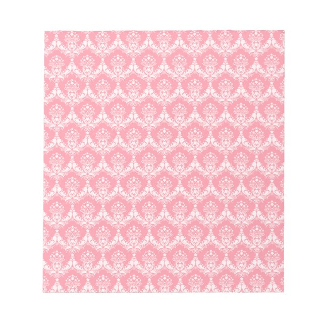 Damaskus in Rosa Notizblock (Vorderseite)