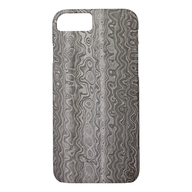 Damaskus-Stahl Case-Mate iPhone Hülle (Rückseite)