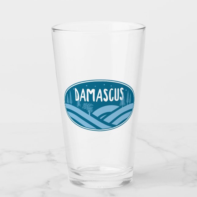 Damaskus Virginia Outdoor Glas (Vorderseite)
