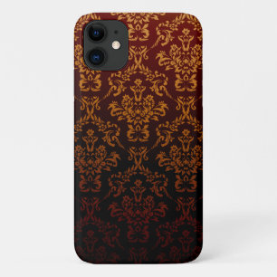 Damaskusmuster, roter Damaske, französischer Damas Case-Mate iPhone Hülle