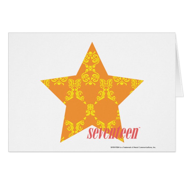 Damassé 3 jaune-orange (Devant horizontal)