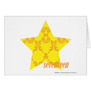 Damassé 3 jaune-orange