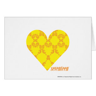 Damassé 4 jaune-orange