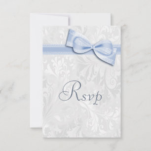 Damassé blanc et fausse réponse par courbette RSVP