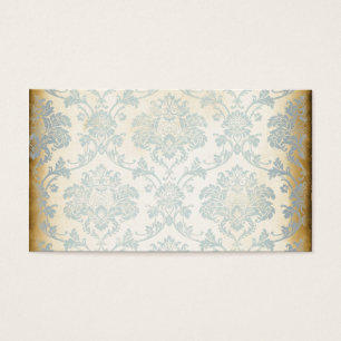Damassé bleue vintage