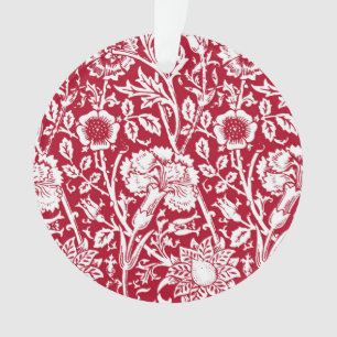 Damassé, rouge et blanc d'oeillet de Nouveau d'ar