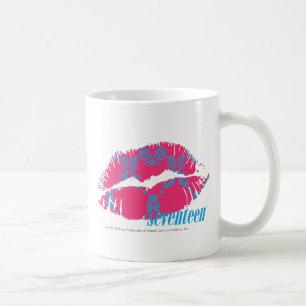 Damast Aqua-Magentarot Kaffeetasse