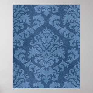 Damast-Durchbruchsvelours, Tapisserie Poster