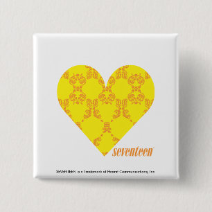 Damast gelb-orangee 4 button