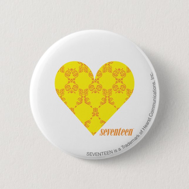 Damast gelb-orangee 4 button (Vorderseite)
