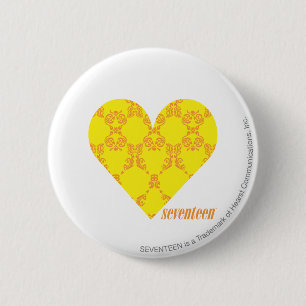 Damast gelb-orangee 4 button