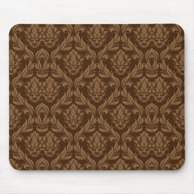 Damast-Hintergrund 2 Mousepad (Vorne)