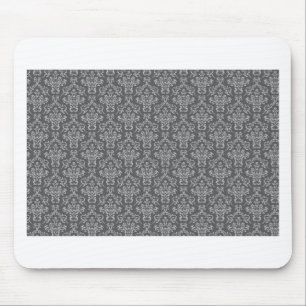 Damast in Grau Mousepad