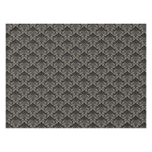 Damast-Muster 2 Tischdecke (Vorderseite (Horizontal))