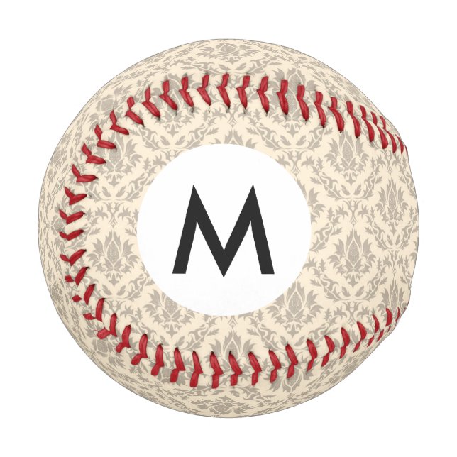Damast-Muster 3 Baseball (Vorderseite Links)