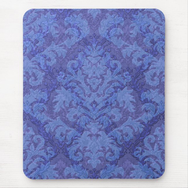 Damast-Schnitt-Samt, doppelter Damast Mousepad (Vorne)