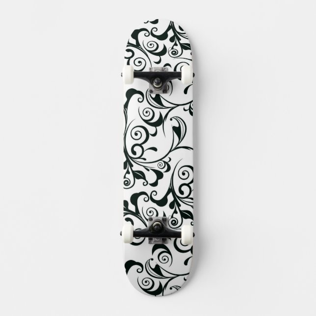 Damast Skateboard (Vorderseite)
