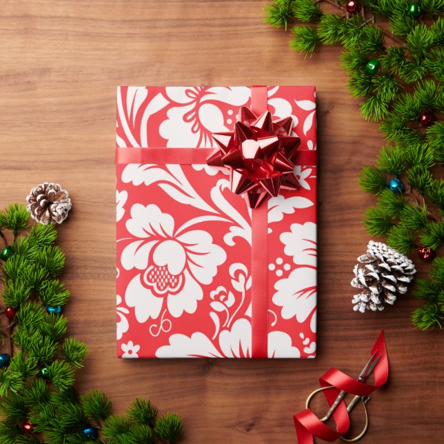 Damastmuster 6 geschenkpapier (Feiertagsgeschenk)