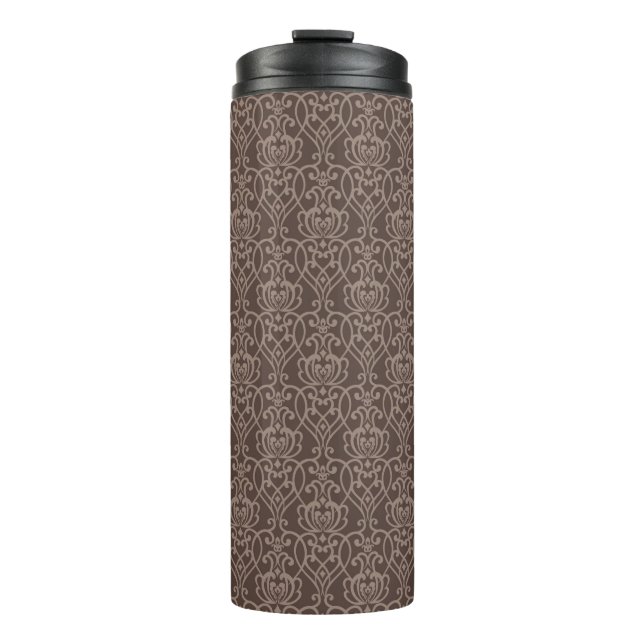 Damastmuster 6 thermosbecher (Vorderseite)