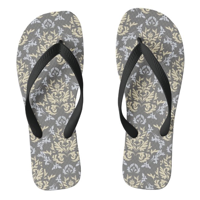 Damastmuster Flip Flops (Fußbett)