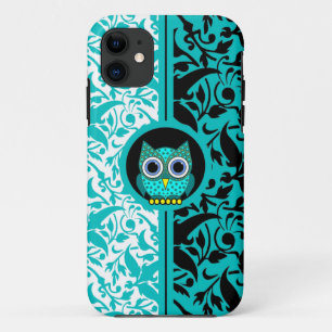 Damastmuster mit Eule iPhone 5 Fall Case-Mate iPhone Hülle