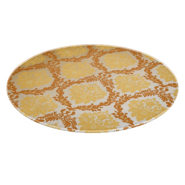 Damasttapete 5 schneidebrett (Ecke)