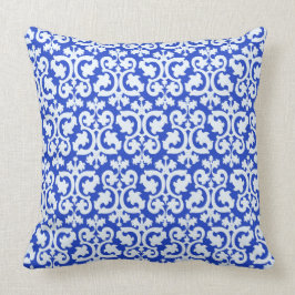 Damaszener Blau Kissen
