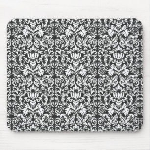 Damaszener Spitzenbrokat Klassische Tapete Mousepad