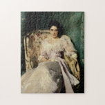 Dame Agnew von Lochnaw<br><div class="desc">Vintage amerikanische Impressionistporträtmalerei "Dame Agnew von Lochnaw" durch John-Sänger Sargent,  1892-93.</div>